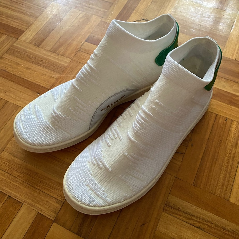 Adidas white sock shoes